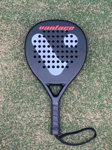 PALA PADEL, RAQUET, FIBRA CARBONO, INCLUYE FUNDA