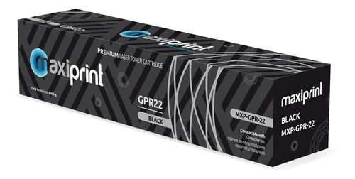 Toner Maxiprint Compatible Canon Gpr-22 Negro (0386b003aa)