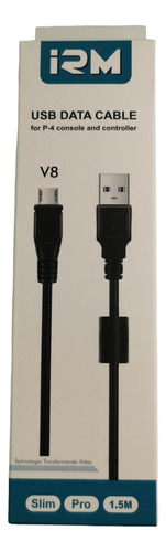Cable Micro Usb V8 Para Playstation 4 Y Varios Irm 08037