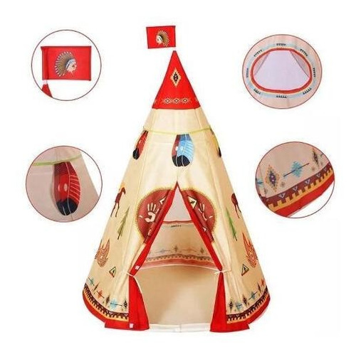 Tienda Cónica Tipi De Juegos Plegable Para Niños