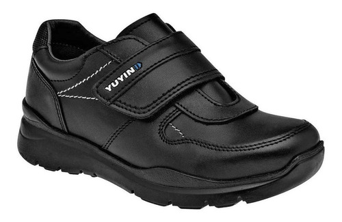 Zapato Escolar Niño Yuyin Negro 098-260