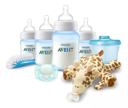 Set Biberones Recien Nacido Tommee Tippee Kit Mamilas Unisex Color Blanco  transparente CLOSER TO NATURE