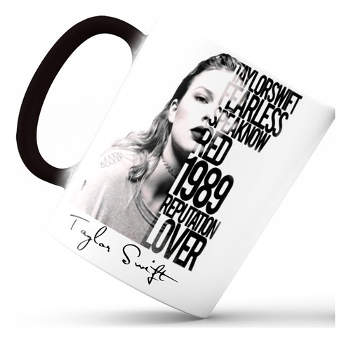 Mug Taza Magico Taylor Swift Cantante Pop Musica 001