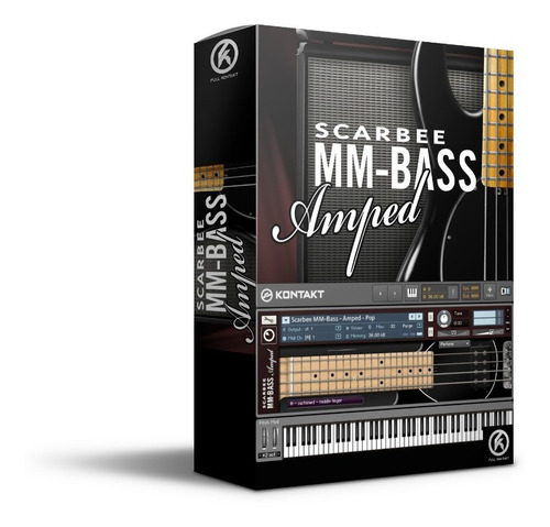 Kit 06 Native Instruments Scarbee Bass Coleção Kontakt (Usado)