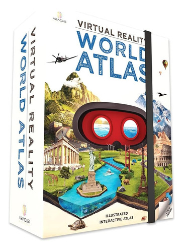 Atlas Mundial Realidad Virtual-libro Interactivo Ilustrado 