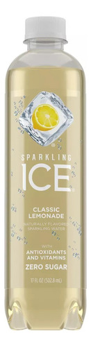Sparking Ice Pack 12 Agua Sabor Limonada 502.8ml