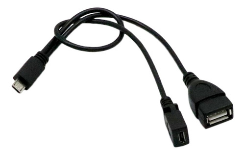 Pvc Usb Y Micro Conector De Adaptador De Corriente Otg