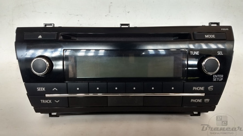 Radio Som Automotivo Toyota Corolla 2014 2015 2016 2017