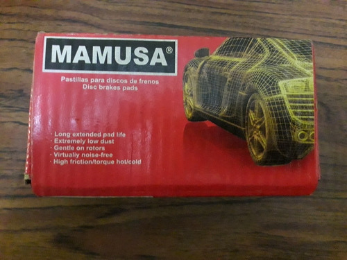 Imagen 3 de 3 de 7298a Pastilla Macho Samuray 92/95 4runner Del