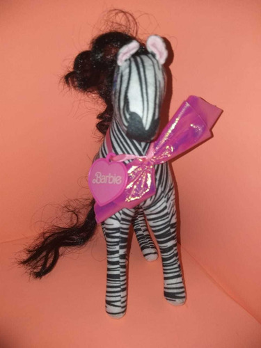 Barbie Animal Opción, Zebra Zizi, Fuera De Caja, Año 1988 (Usado)