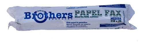 Papel Rollo Para Fax blue Brothers