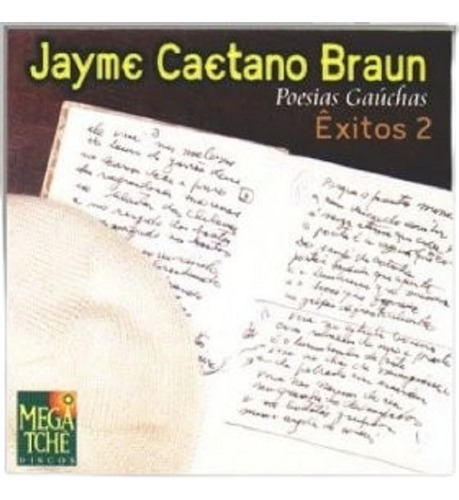 Cd - Jayme Caetano Braun - Exitos 2