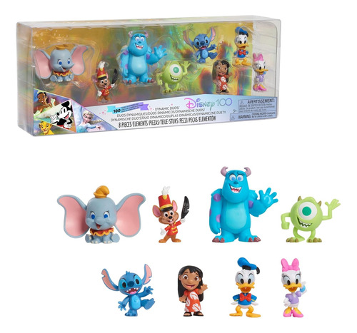 Disney 100 Transformaciones Epicas Duos Dinamicos Caja Dañad