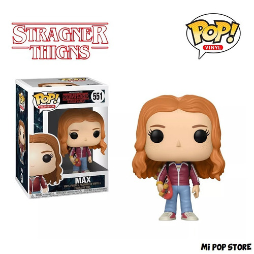 Funko Pop Stranger Things Max Con Patineta 551