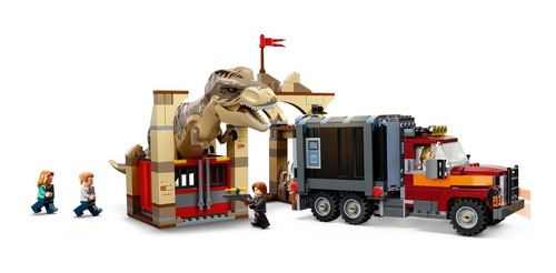 Lego 76948 Fuga De Los Dinosaurios T. Rex Y Atrocirraptor