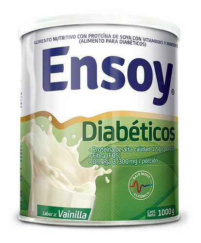 Ensoy Diabéticos Proteína De Alta Calidad Vainilla