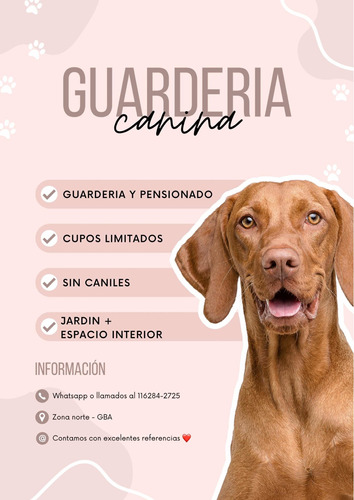 Guarderia Y Pensionado Canino (zona Norte)