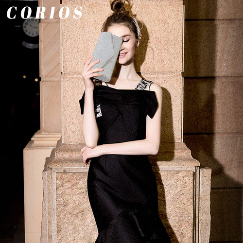 Corios Bolso De Mano Para Mujer Bolso De Noche Con Lentejuel