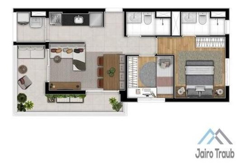 Apartamento Com 1 Dormitório(s) Localizado(a) No Bairro Socorro Em São Paulo / São Paulo - 17537:925015