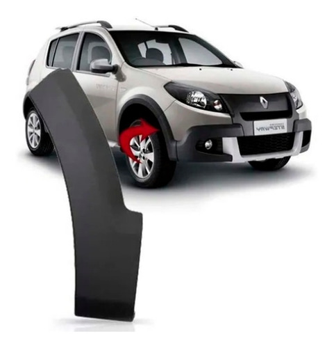 Moldura Fender Paragolpe Sandero Stepway 2011 2012 2013 2014