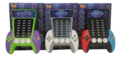 Juego Ritmomania Pop It Electrónico Sensorial Música Toyz Blanco Y Gris
