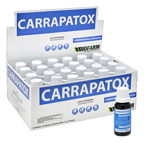 Carrapatox 20ml Pulverizaçao Pulgas,piolhos,carrapatos,inset