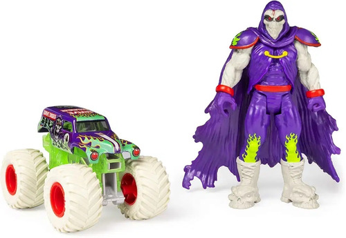 Monster Jam Creatures Grave Digger & Grim 