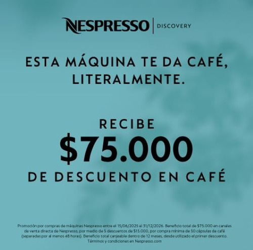 Cafetera Nespresso Vertuo Lattissima