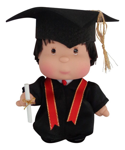 Muñeca Pituko Graduado 2024 - Edición Especial Negra