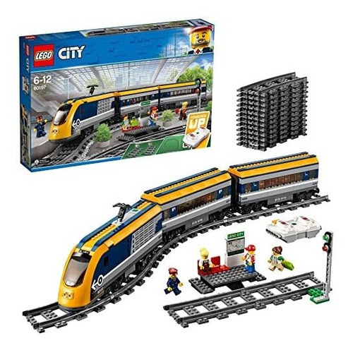 Lego City Passenger Rc Train Toy, Juego De Vias