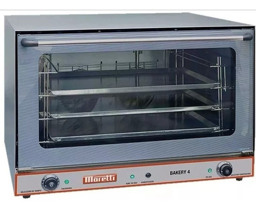 Horno Convector Electrico Moretti Bakery 4 Bandejas 40*60