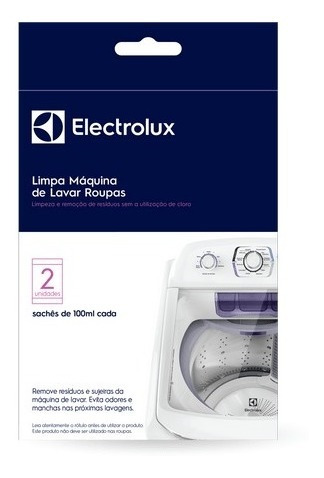Imagem 2 de 5 de Limpa Maquina De Lavar Roupas - Com 02 Saches.