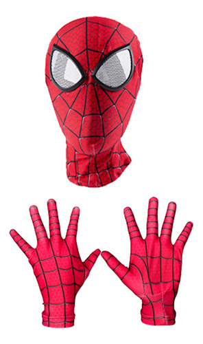 Máscara De Spiderman Avengers Para Disfraz De Halloween Roja