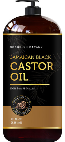 Brooklyn Botany Aceite De Ricino Negro Jamaicano Para El Cre