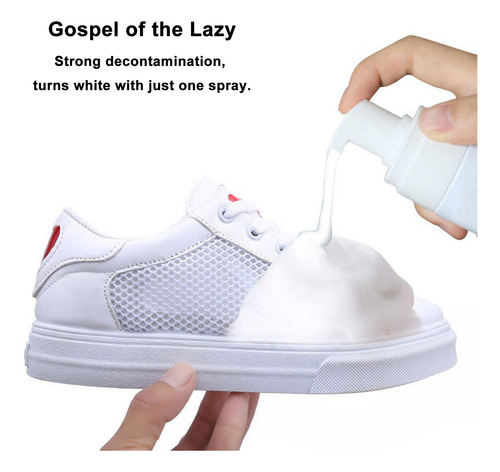 Escova De Remoção De Manchas De Bolhas Brancas Shoe White Sh