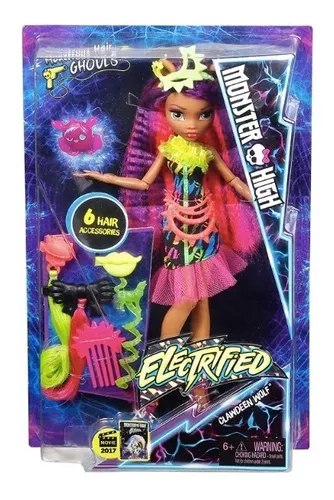 Boneca Monster High - Clawdeen Wolf - Skulltimates Flashes de