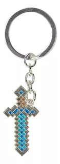Jinx Minecraft Diamond Sword Metal Chain, Metálico Con Relle