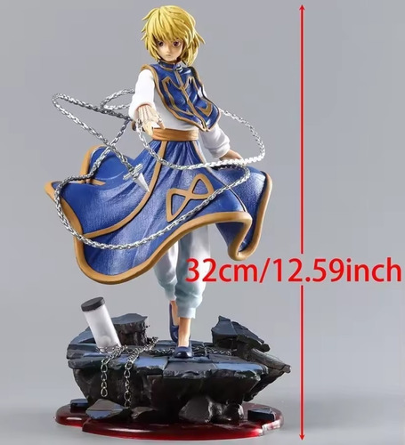 Figura Kurapika Hunter X Hunter Gigante 32 Cm Alto Premium