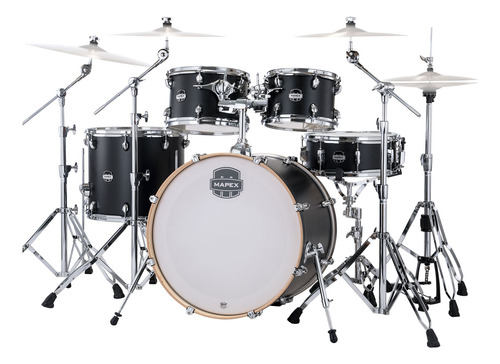 Batería Serie Mars Maple Matte Black Mm529sf-5pch-kd-s Mapex Color Negro