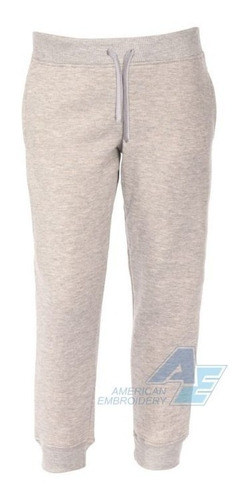 Pantalón Felpa Con Puño Adultos Gris Azul Negro - Textilshop