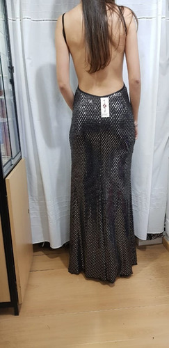 Vestido Largo Espalda Descubierta