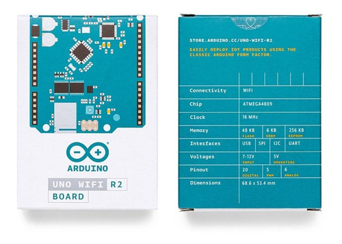 Arduino Uno Wifi Rev2 Original 100% Italy