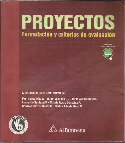Proyectos Formulación Y Criterios De Evaluación Jairo Murcia