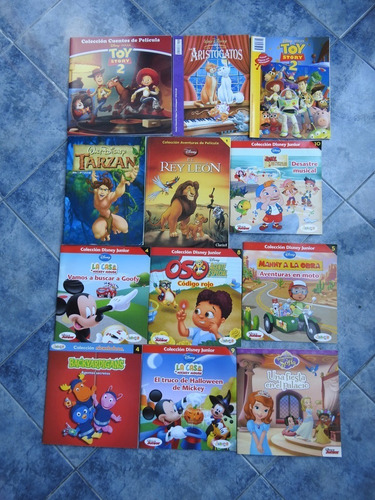 Colección 12 Libros Películas Disney Pixar Programadisney Jr