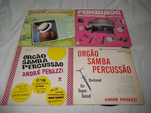 Lp Vinil - André Penazzi - 4 Discos