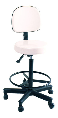 Imagem 1 de 5 de Cadeira Mocho (gás) Parapé Luxo Impermeável - Saúde Estética