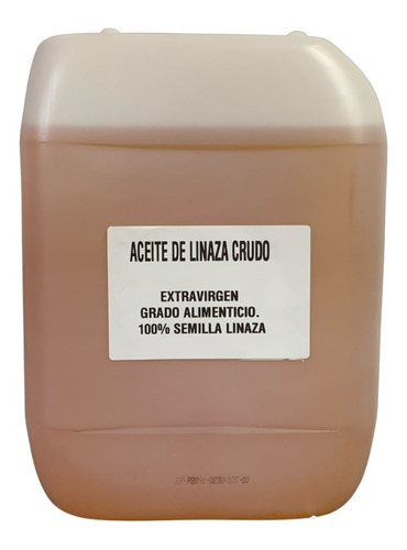 Aceite De Linaza 100% Puro  Para Embellecer Madera 4 Lts