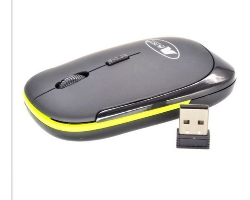 Mouse Inalambrico Slim Jaltech Wx 02 Cod 10165 Color Negro