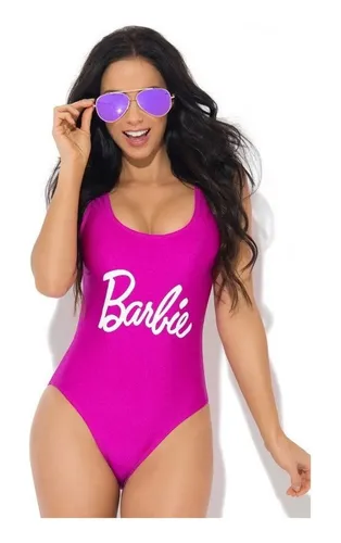 Traje de baño rosa barbie deals