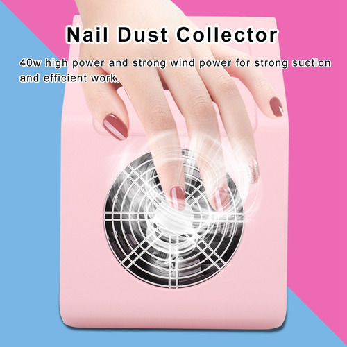 Limpador De Pó Para Unhas Pink Us Standard 110v 40w Collecto